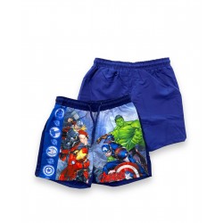 Costume Mare Pantaloncino Surf Bambino Disney Avengers